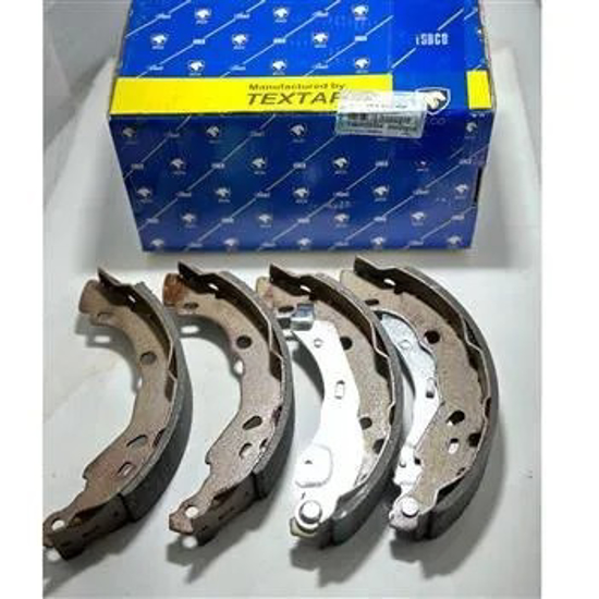 تصویر از مجموعه کفشک ترمزچرخ عقب TEXTAR L90